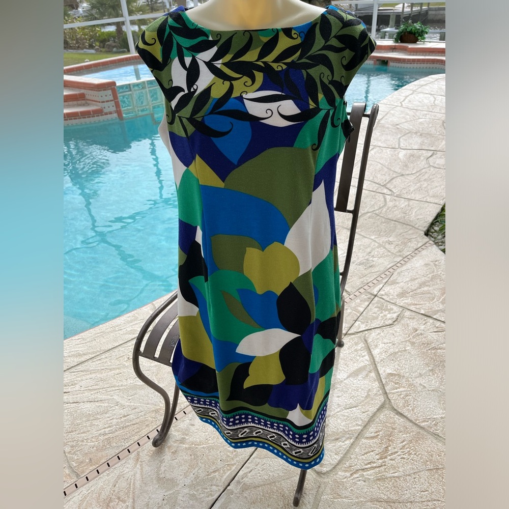 Like New “London Times” A-line Dress